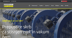 Desktop Screenshot of kompresorji-langus.si